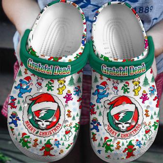 Grateful Dead Music Crocs Crocband Clogs Shoes | Favorety