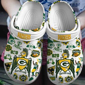 Green Bay Packers Nfl Sport Crocs Crocband Clogs Shoes | Favorety UK