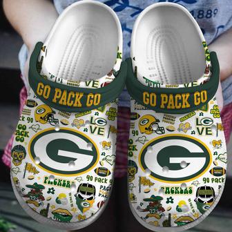 Green Bay Packers Nfl Sport Crocs Crocband Clogs Shoes | Favorety UK