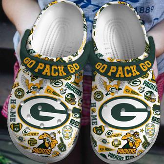 Green Bay Packers Nfl Sport Crocs Crocband Clogs Shoes | Favorety AU