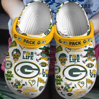 Green Bay Packers Nfl Sport Crocs Crocband Clogs Shoes | Favorety AU