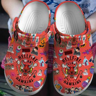 Hellfire Club Hawkins Stranger Things Tv Series Crocs Crocband Clogs Shoes | Favorety CA