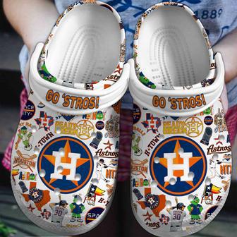 Houston Astros Mlb Sport Crocs Crocband Clogs Shoes | Favorety UK