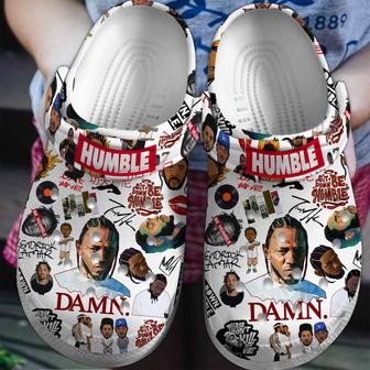 Humble Kendrick Lamar (Damn) Music Crocs Crocband Clogs Shoes - Monsterry CA