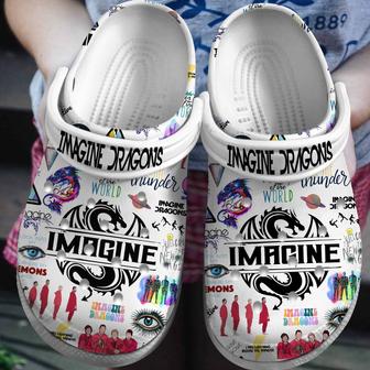 Imagine Dragons Music Crocs Crocband Clogs Shoes | Favorety