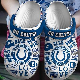 Indianapolis Colts Nfl Sport Crocs Crocband Clogs Shoes | Favorety CA