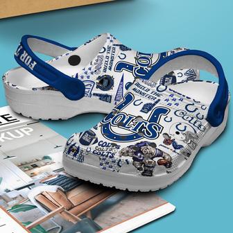 Indianapolis Colts Nfl Sport Crocs Crocband Clogs Shoes | Favorety DE