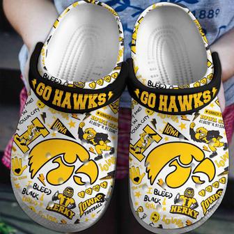 Iowa Hawkeyes Ncaa Sport Crocs Crocband Clogs Shoes | Favorety UK