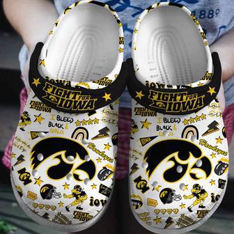 Iowa Hawkeyes Ncaa Sport Crocs Crocband Clogs Shoes | Favorety DE