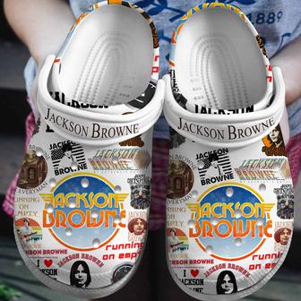 Jackson Browne Music Crocs Crocband Clogs Shoes - Monsterry AU
