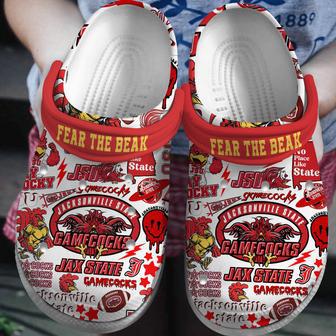 Jacksonville State Gamecocks Ncaa Sport Crocs Crocband Clogs Shoes | Favorety