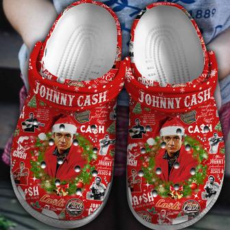 Johnny Cash Music Crocs Crocband Clogs Shoes | Favorety CA