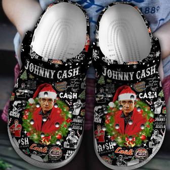 Johnny Cash Music Crocs Crocband Clogs Shoes | Favorety AU