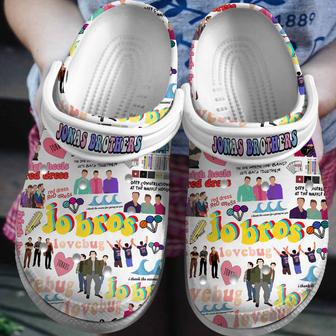 Jonas Brothers Music Crocs Crocband Clogs Shoes | Favorety AU