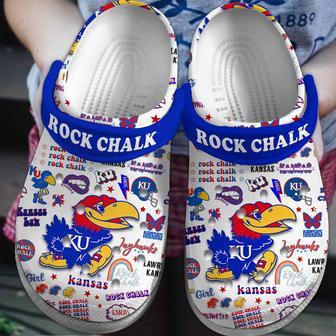 Kansas Jayhawks Ncaa Sport Crocs Crocband Clogs Shoes | Favorety DE