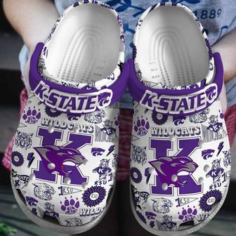 Kansas State Wildcats Ncaa Sport Crocs Crocband Clogs Shoes | Favorety CA