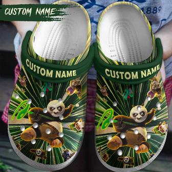 Kung Fu Panda Movie Crocs Crocband Clogs Shoes - Monsterry AU