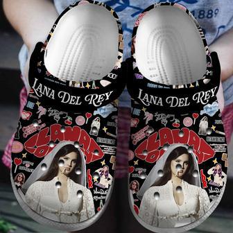 Lana Del Rey Music Crocs Crocband Clogs Shoes | Favorety