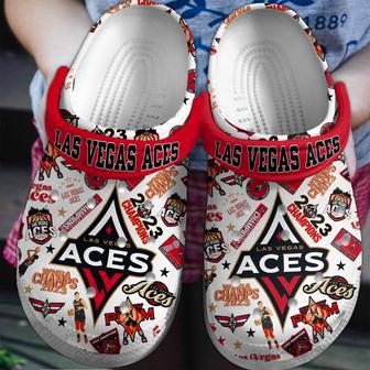 Las Vegas Aces Nba Sport Crocs Crocband Clogs Shoes | Favorety UK