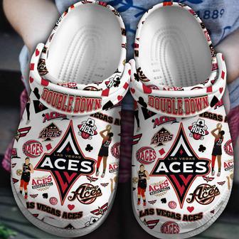 Las Vegas Aces Nba Sport Crocs Crocband Clogs Shoes | Favorety CA