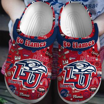 Liberty Flames Ncaa Sport Crocs Crocband Clogs Shoes | Favorety