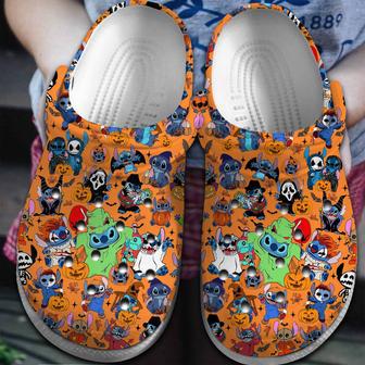 Loli And Stitch Movie Crocs Crocband Clogs Shoes | Favorety