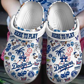 Los Angeles Dodgers Mlb Sport Crocs Crocband Clogs Shoes | Favorety CA