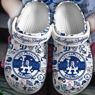 Los Angeles Dodgers Mlb Sport Crocs Crocband Clogs Shoes | Favorety