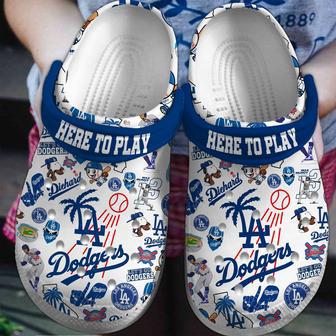 Los Angeles Dodgers Mlb Sport Crocs Crocband Clogs Shoes | Favorety CA