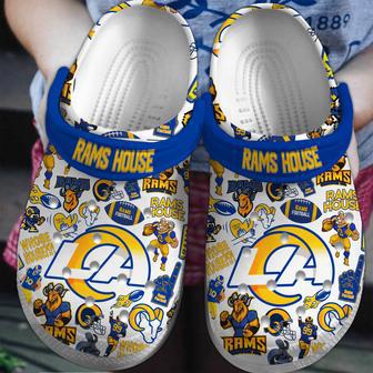 Los Angeles Rams Nfl Sport Crocs Crocband Clogs Shoes | Favorety AU