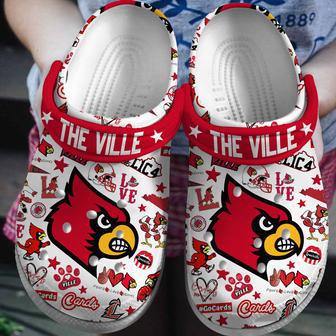 Louisville Cardinals Ncaa Sport Crocs Crocband Clogs Shoes | Favorety UK