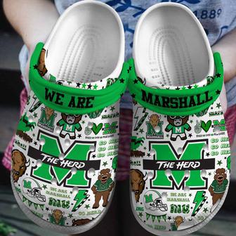 Marshall Thundering Herd Ncaa Sport Crocs Crocband Clogs Shoes | Favorety UK