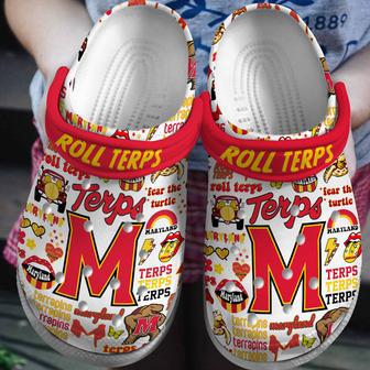 Maryland Terrapins Ncaa Sport Crocs Crocband Clogs Shoes | Favorety UK