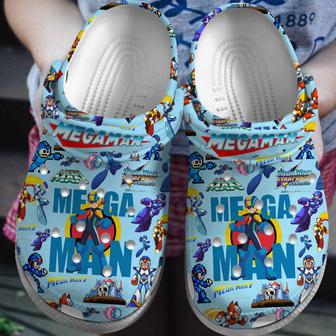 Mega Man Game Crocs Crocband Clogs Shoes - Monsterry UK