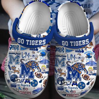 Memphis Tigers Ncaa Sport Crocs Crocband Clogs Shoes | Favorety