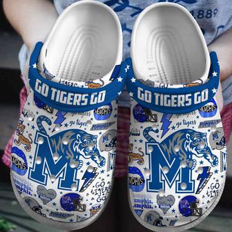 Memphis Tigers Ncaa Sport Crocs Crocband Clogs Shoes | Favorety