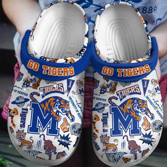 Memphis Tigers Ncaa Sport Crocs Crocband Clogs Shoes | Favorety