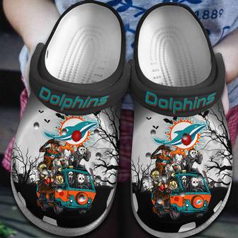 Miami Dolphins Nfl Sport Crocs Crocband Clogs Shoes | Favorety UK