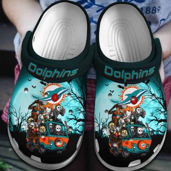 Miami Dolphins Nfl Sport Crocs Crocband Clogs Shoes | Favorety UK