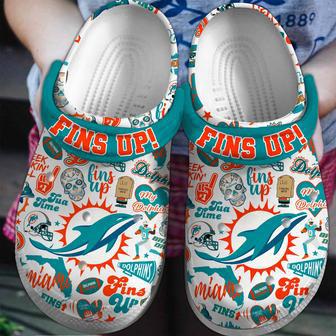 Miami Dolphins Nfl Sport Crocs Crocband Clogs Shoes | Favorety UK