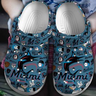 Miami Marlins Mlb Sport Crocs Crocband Clogs Shoes | Favorety CA