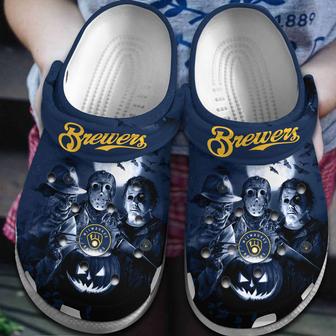 Milwaukee Brewers Mlb Sport Crocs Crocband Clogs Shoes | Favorety