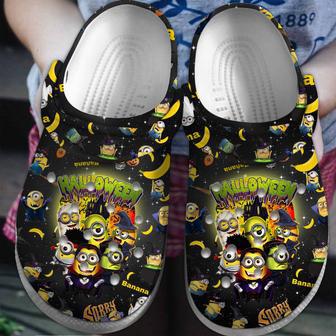 Minions Cartoon Crocs Crocband Clogs Shoes | Favorety