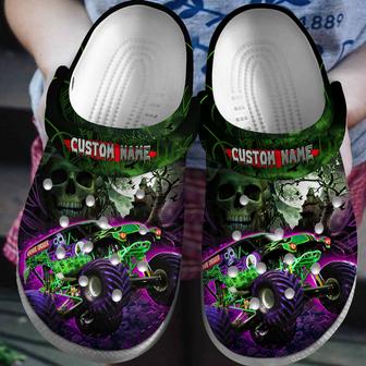Monster Truck Halloweencrocs Crocband Clogs Shoes - Monsterry DE