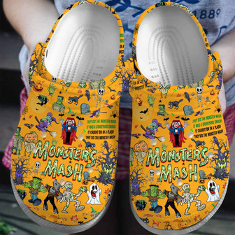 Monsters Mash Movie Clog Clogband Clogs Shoes - Monsterry