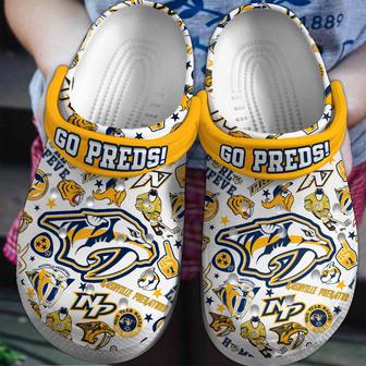 Nashville Predators Nhl Sport Crocs Crocband Clogs Shoes | Favorety DE