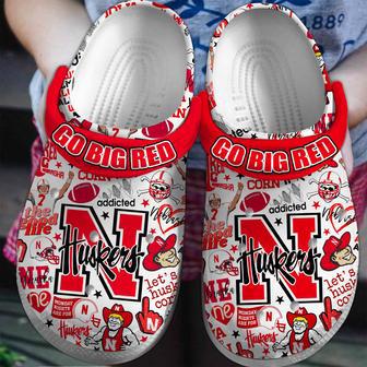 Nebraska Cornhuskers Ncaa Sport Crocs Crocband Clogs Shoes | Favorety DE