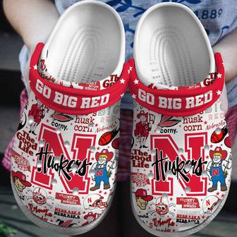 Nebraska Cornhuskers Ncaa Sport Crocs Crocband Clogs Shoes | Favorety UK