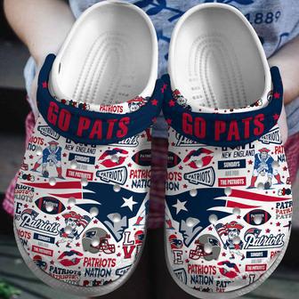 New England Patriots Nfl Sport Crocs Crocband Clogs Shoes | Favorety CA