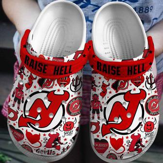 New Jersey Devils Nhl Sport Crocs Crocband Clogs Shoes | Favorety DE